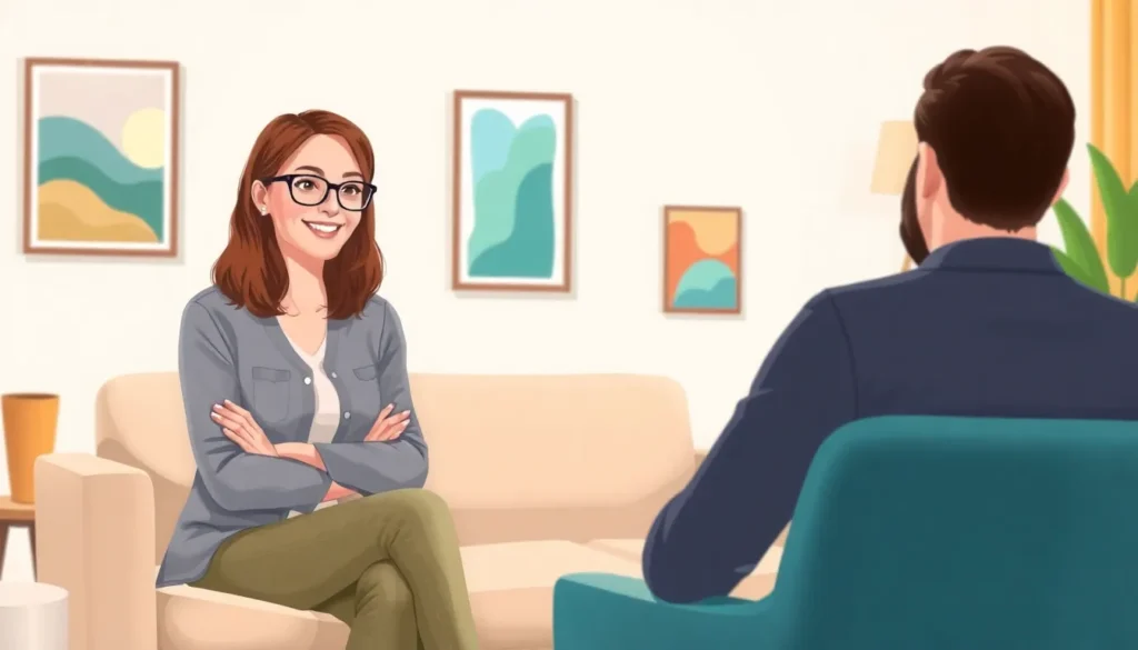 female psychologist